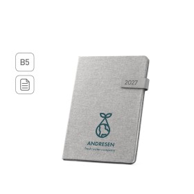 Agenda em PET reciclado (100% rPET) personalizado