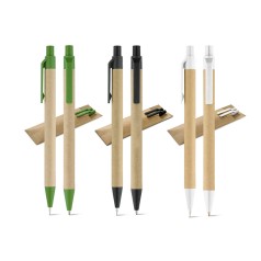 Conjunto de Caneta e Lapiseira Ecológico