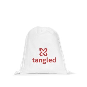 Sacola média em non-woven (60 g/m²) termo-selada com logotipo