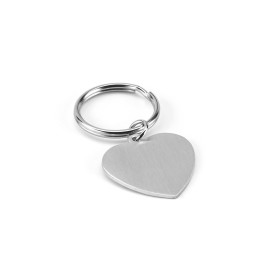 Chaveiro Coração de Alumínio Personalizado para Brindes