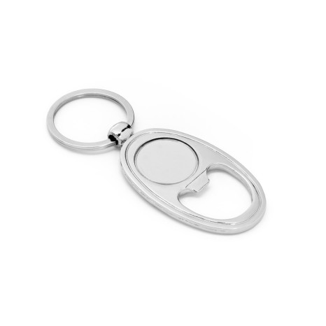 Chaveiro em Metal com Abridor de Garrafas Promocional