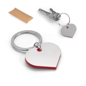 Chaveiro de Metal Formato Coração Personalizado para Brindes