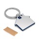 Chaveiro de Metal Formato Casa Personalizado com Logomarca Da Empresa