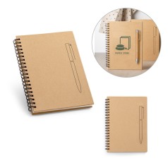 Caderno Capa Dura com Imã para Caneta Personalizado