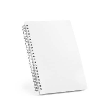 Caderno Espiral A5 em Pp com Folhas Pautadas Recicladas Personalizado