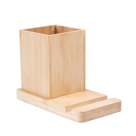 Porta Canetas com Suporte para Celular e Copo Personalizado