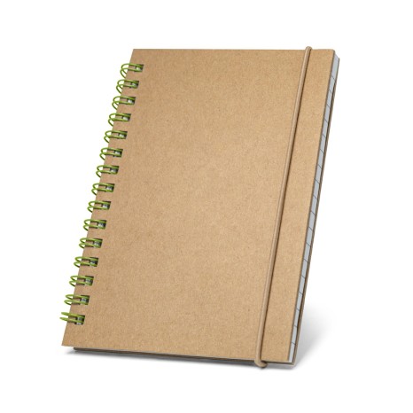 Caderno Papel Reciclado Wire-O Personalizado