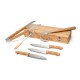Kit Churrasco com Maleta Bambu Personalizado