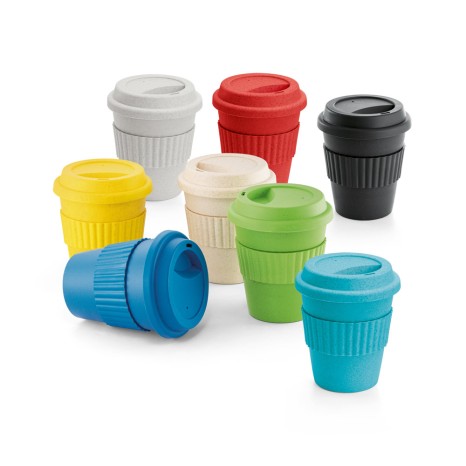 Copo Fibra de Bambu 380Ml Personalizado com Logo