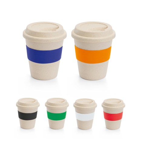 Copo Sustentável em Fibra de Bambu Personalizado para Brinde