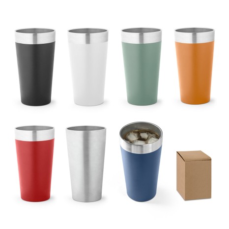 Copo Térmico de Aço Inox 540Ml Personalizado