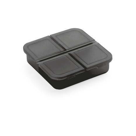 Porta Comprimidos de Plástico com 4 Divisórias Personalizado com Logo