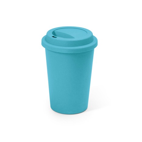 Copo Colorido Fibra de Bambu com Logo Personalizado