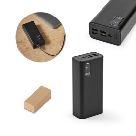 Bateria Portátil em Abs Reciclado e Lítio 30.000 Mah Personalizada