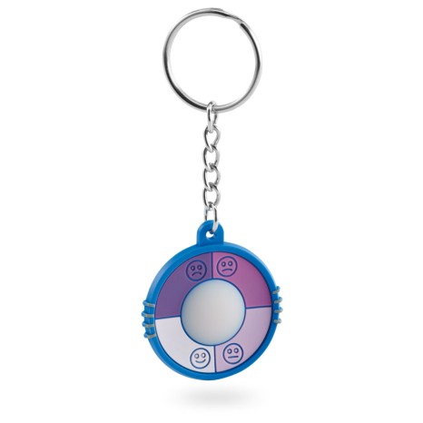 Chaveiro PVC com Indicador de Radiação Personalizado com Logo