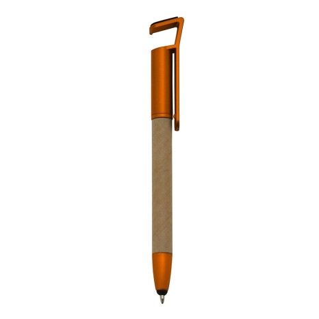 Caneta Ecológica Base para Celular com Logotipo