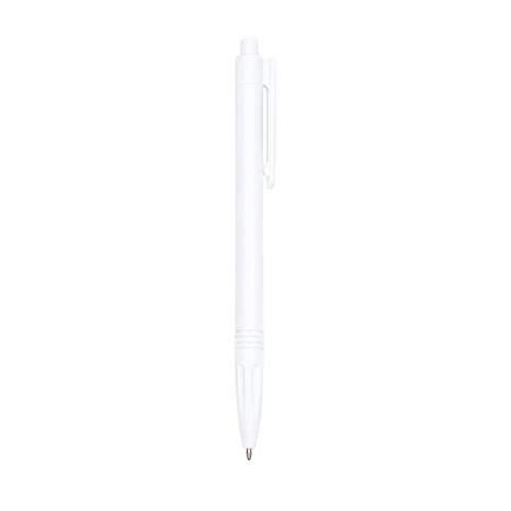 Caneta plástica com logotipo