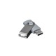 Pen drive sm 4 gb giratório  personalizado