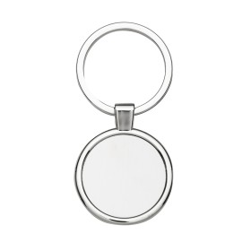 Chaveiro de Metal Redondo com Logotipo
