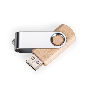 Pen drive ecológico giratório 16 gb  promocional