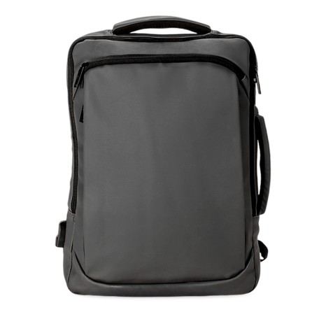 Mochila Couro Sintético Usb 22L Promocional