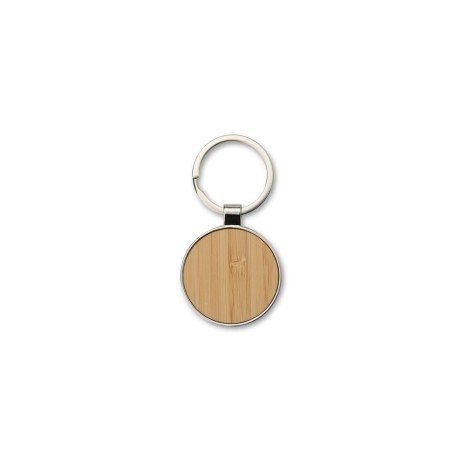 Chaveiro Metal Bambu com Logotipo