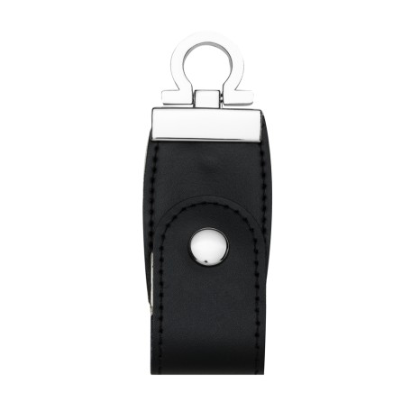 Pen drive couro 4 gb  com logotipo