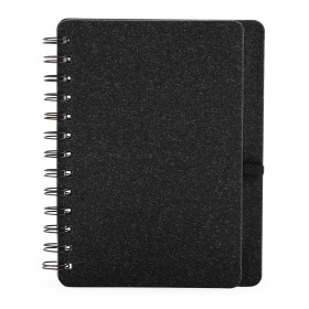 Caderneta kraft b6 com porta caneta personalizado