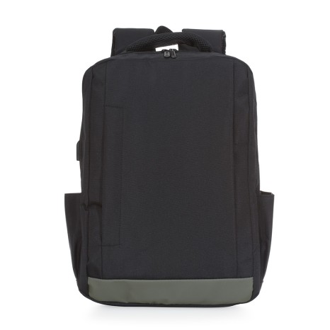 Mochila de Nylon Usb 21L para Empresas