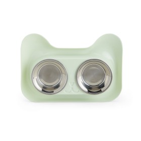 Tigela Dupla com Logotipo