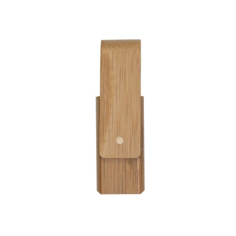 Pen drive bambu 4 gb giratório  para brinde
