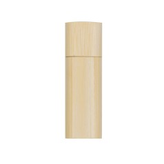 Pen drive bambu redondo 4 gb  com tampa  promocional
