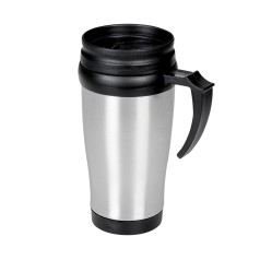 Caneca 400ml com tampa personalizado