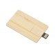 Pen drive  pen card madeira 16gb para empresas
