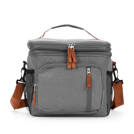 Bolsa térmica dupla expansível 15l promocional