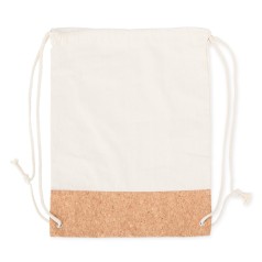 Sacochila de Lona e Cortiça Personalizado