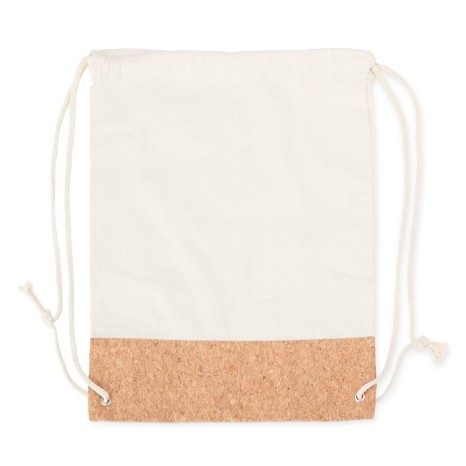 Sacochila de Lona e Cortiça Personalizado