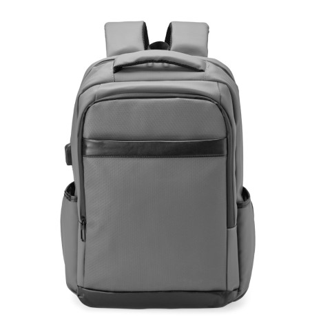 Mochila Couro Sintético Usb 26L para Brinde