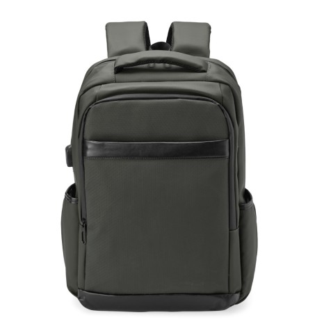Mochila Couro Sintético Usb 26L para Brinde