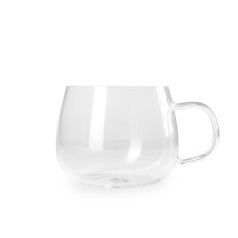 Xícara de Vidro 350Ml para Empresas