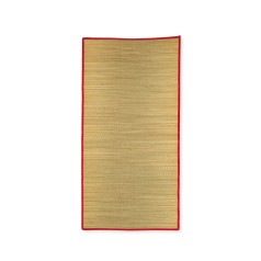 Esteira de Palha Natural com Logotipo