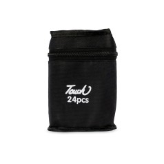 Kit Canetas Marcadoras Pontas Duplas 24 Cores para Brinde