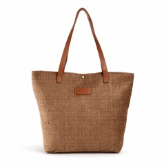Bolsa palha trançada para empresas