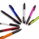 Caneta 3 em 1 com touch personalizado