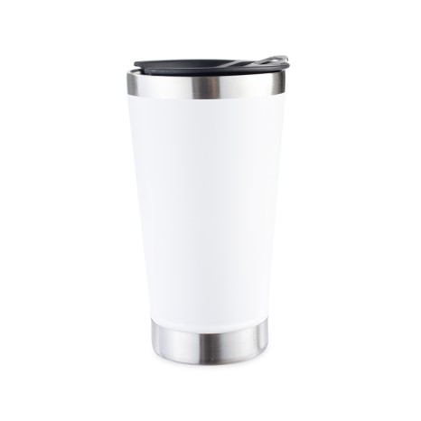 Copo inox 500ml com abridor para empresas