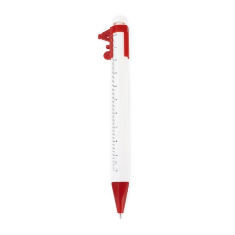 Caneta plástica paquímetro para brinde
