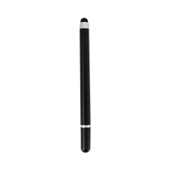 Caneta plástica touch 2 em 1 com logotipo