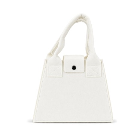 Bolsa feltro com logotipo