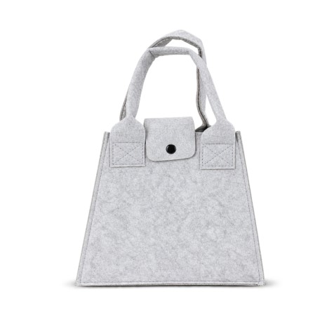 Bolsa feltro com logotipo