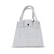 Bolsa feltro com logotipo